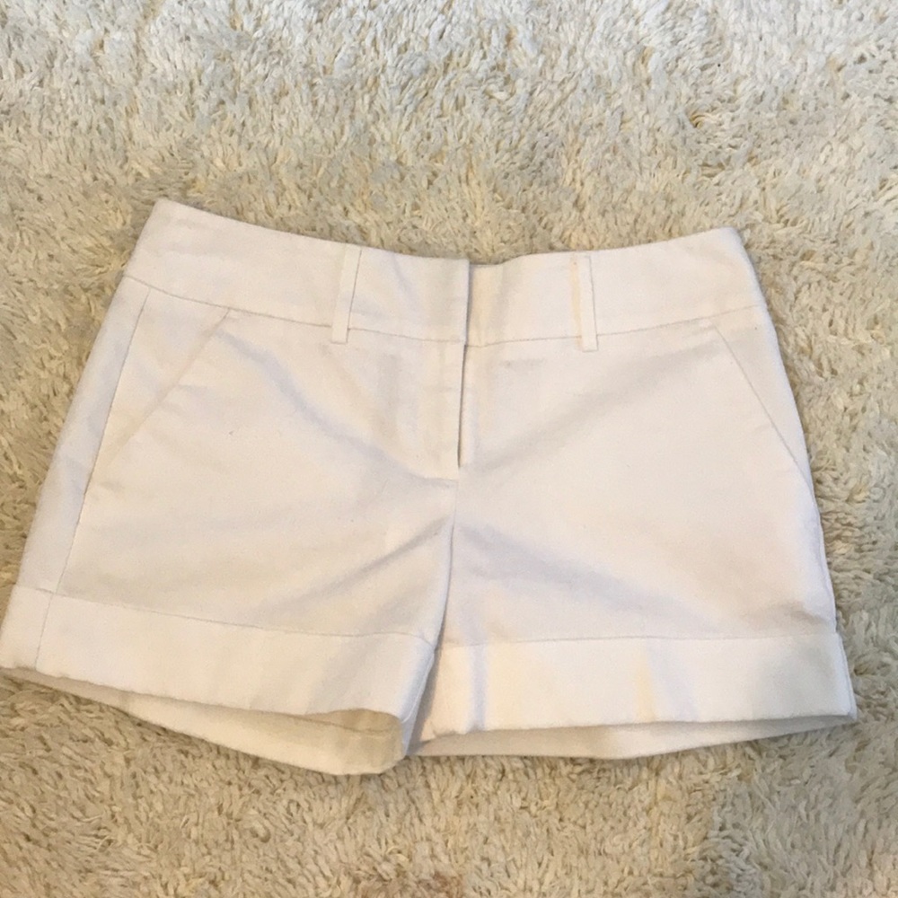 New York & company white shorts